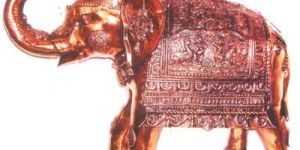 Metal Elephant Statue