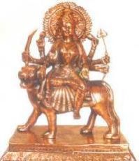 Metal Goddess Statues