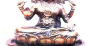 Metal Lakshmi Statue