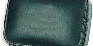 Multi Use Sea Green Leather Travel Case