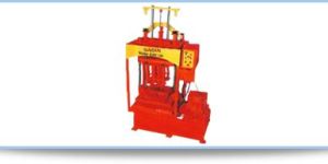 Stationary Type Block Making Machine Single Phase