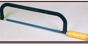 Wooden Handle Hacksaw Frame