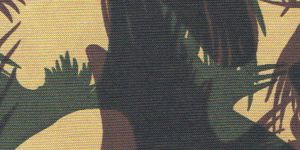 Camouflage PU Coated Nylon Fabric