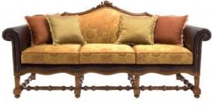 Light Carved Sofa