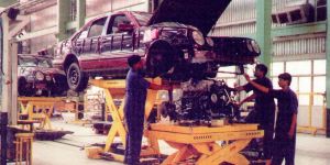 Hydraulic Scissors Table