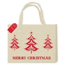 Jute Christmas Bags