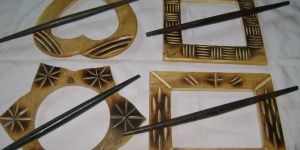 Wooden Curtain Tie Backs