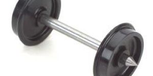 AXLE SIMPLE Two Wooden Wheels