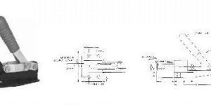 Push Pull Action Toggle Clamp Front Base
