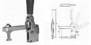 Vertical Base Straight Toggle Clamps