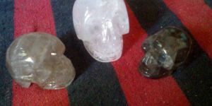 Gemstone Skulls