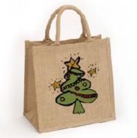 Jute Christmas Bags