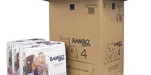 Bambo Nature Premium Baby Diapers, Size 4 (2 Cases of 180)