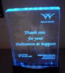 Acrylic Lighted Trophies