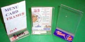 Acrylic Menu Card Frames