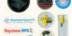 Crystal Dome Sticker