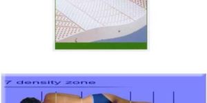 7 Zone Latex Foam Mattress