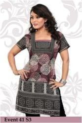 Plus Size Crape Kurti