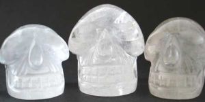 Three Skeleton Crystal Art