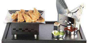 Stainless Steel Snack Warmer Set