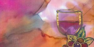 Hand Painting on Dining Covers