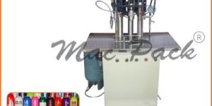 Semi Automatic Triad Aersol Filling Machine