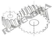 Cross Helical Gear