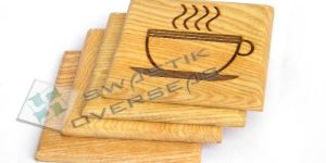 WOODEN CUSTOMIZED COASTER