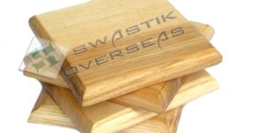 WOODEN SQUARE COASTER