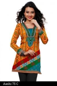 Crepe Kurtis