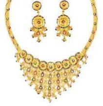 Gold Necklace Set
