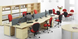 Wooden Office Workstation