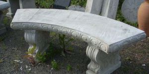 Concrete Garden Bench
