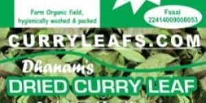 Dried Organic Curry Leaves