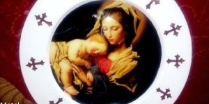 Religious Wall Hanging Plates