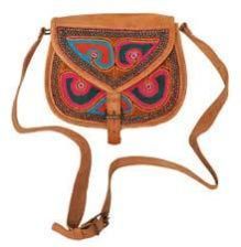 Leather Embroidered Bags