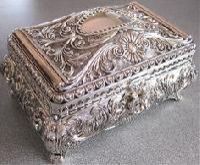 Silver Jewelry Box