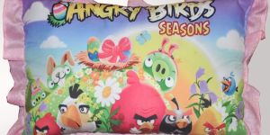Super Soft Angry Bird Baby Pillows