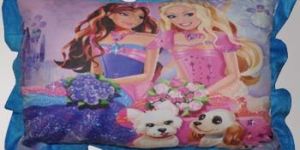 Super Soft Barbie Girl Baby Pillows