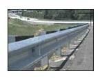 W Beam Crash Barrier