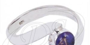 Purple Turquoise 925 Ring