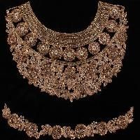 Dabka Embroidered Fabric