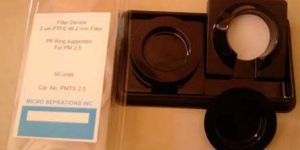 PTFE Filter for pm 2.5 monitoring