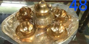 Brass Tea Set