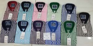 Half Sleeve Checked Shirts