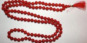 Red Coral Mala