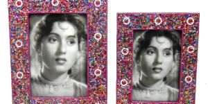 Lac Glitter Photo Frame