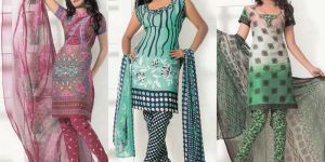 Crepe Dress Material