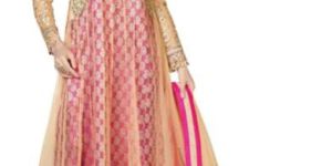 Jacquard Semi Stitched Salwar Kameez