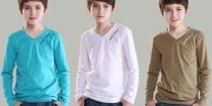 Boys V-Neck T-Shirts